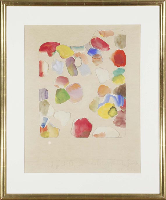 Jim Dine - A colored palette - Frame image