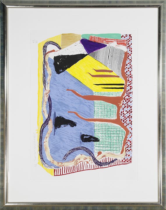 David Hockney - Ink in the Room - Frame image