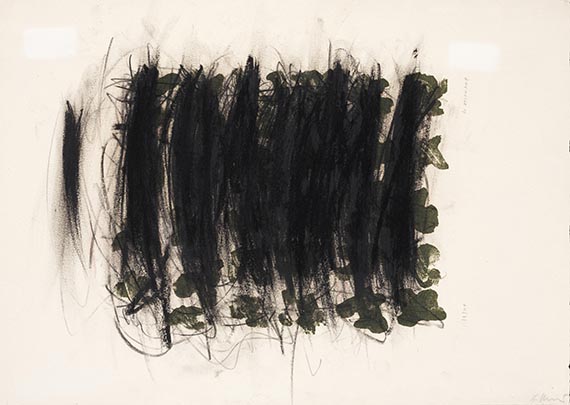 Arnulf Rainer - Übermalung (aus der Serie "Fossilien")