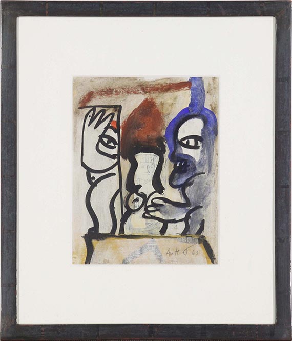 Horst Antes - Ohne Titel - Frame image