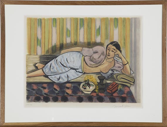 Henri Matisse - Odalisque au coffret rouge - Frame image
