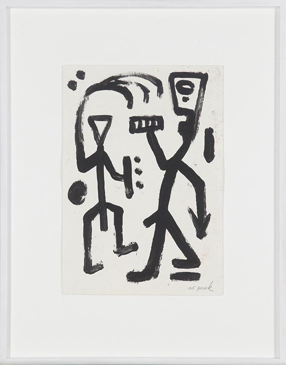 A. R. Penck (d.i. Ralf Winkler) - Ohne Titel - Frame image