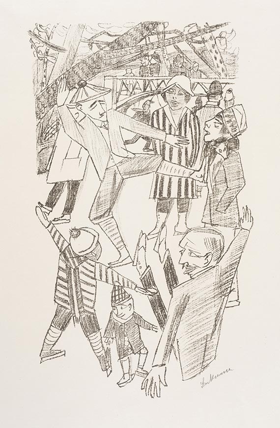 Max Beckmann - Eislauf