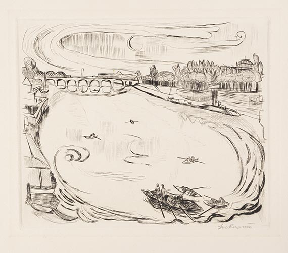 Max Beckmann - Mainlandschaft