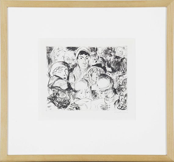 Max Beckmann - Die Kriegserklärung - Frame image