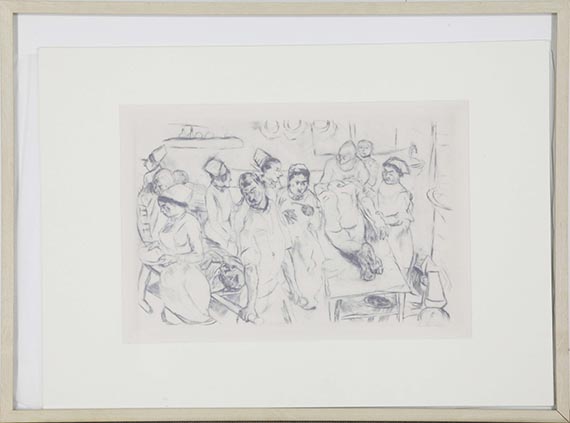 Max Beckmann - Große Operation - Frame image