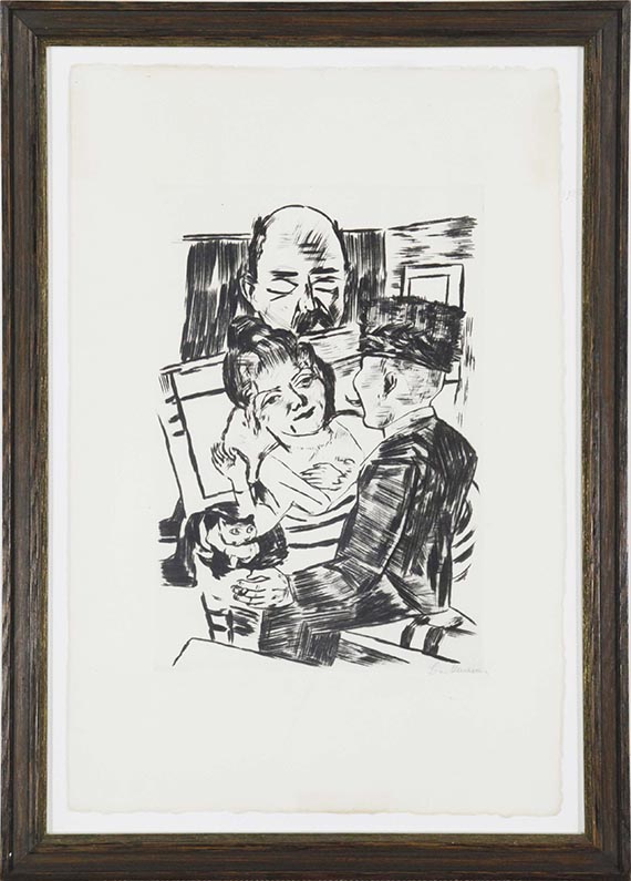 Max Beckmann - Die Pelzmütze - Frame image