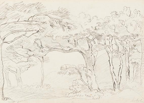 Franz Kobell - Landschaftsstudien (5 Bll.) - 