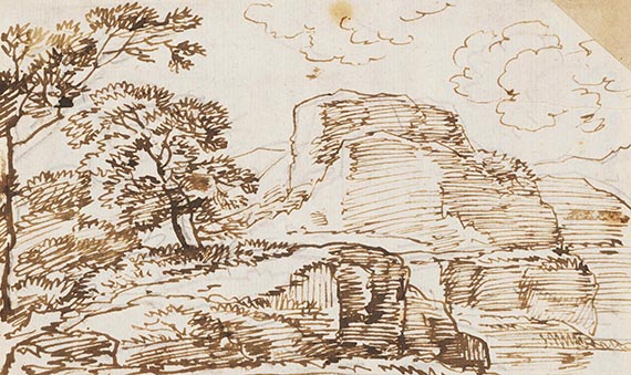 Franz Kobell - Landschaftsstudien (5 Bll.) - 