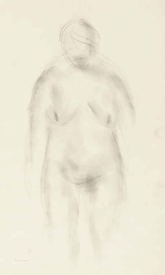 Jean Fautrier - Stehende Frauenakte (5 Bll.) - 