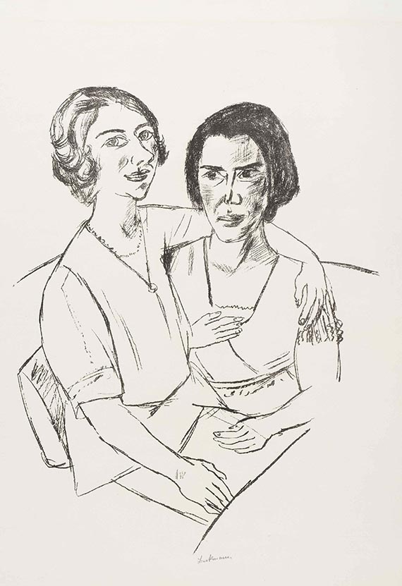 Max Beckmann - Paare (3 Bll.)