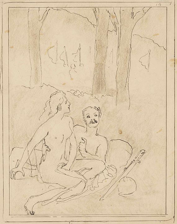 Max Klinger - Aktstudien (5 Bll.) - 