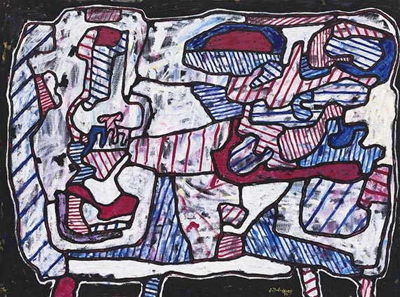 Dubuffet - Lampe et Balance I