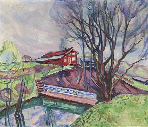 Munch - Das rote Haus (Det røde hus)