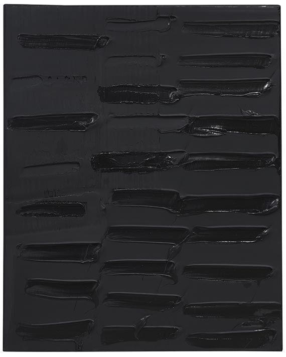 Pierre Soulages - Peinture 130 x 102 cm, 18 janvier 2011 - 