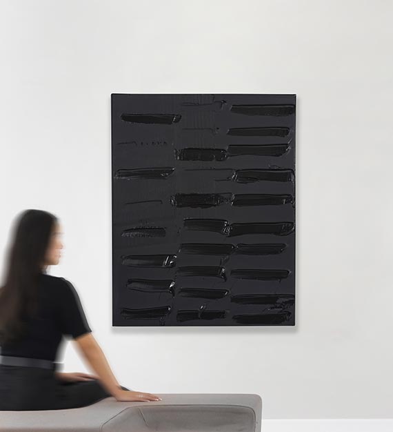 Pierre Soulages - Peinture 130 x 102 cm, 18 janvier 2011 - 