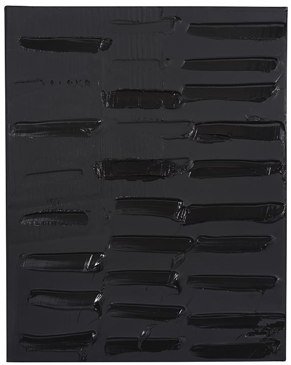 Soulages - Peinture 130 x 102 cm, 18 janvier 2011