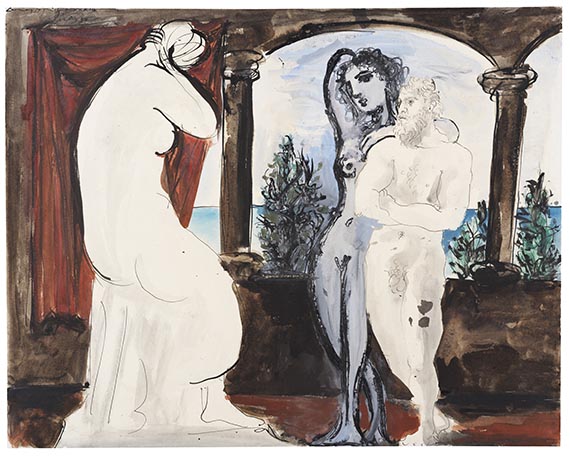 Picasso - Le Sculpteur et son Modèle
