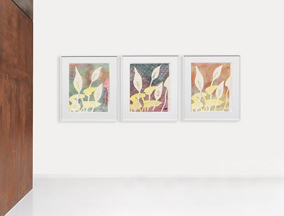 Sigmar Polke - Kallablüten (3-teilig) - 