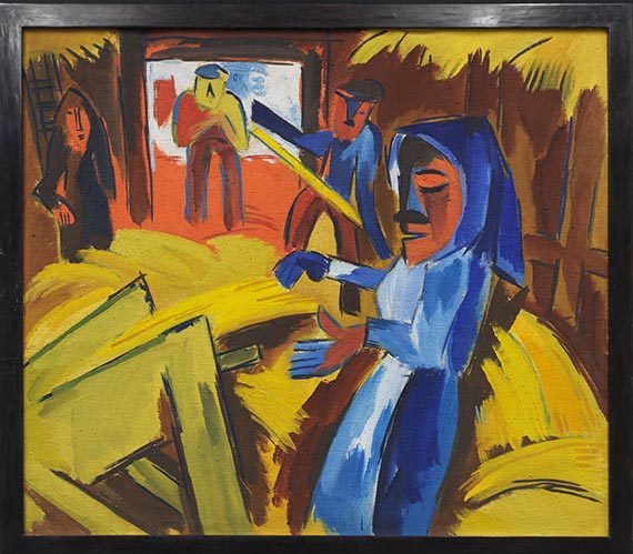 Karl Schmidt-Rottluff - Scheune (Jershöft) - Frame image
