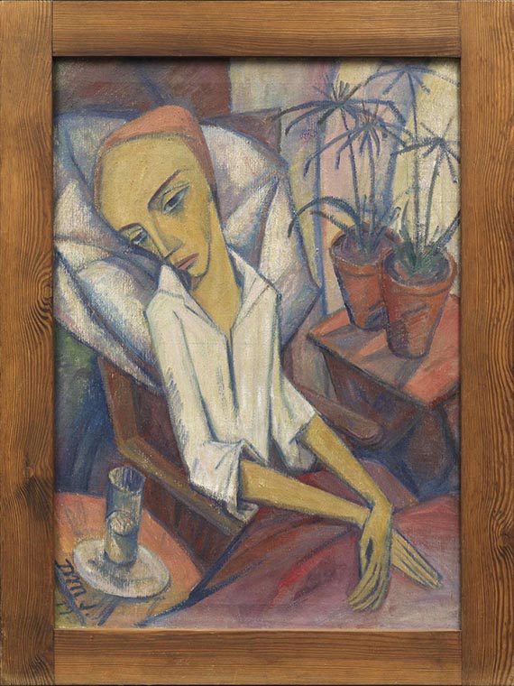 Dorothea Maetzel-Johannsen - Das kranke Mädchen - Frame image
