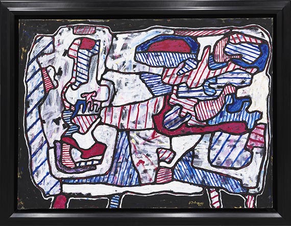 Jean Dubuffet - Lampe et Balance I - Frame image