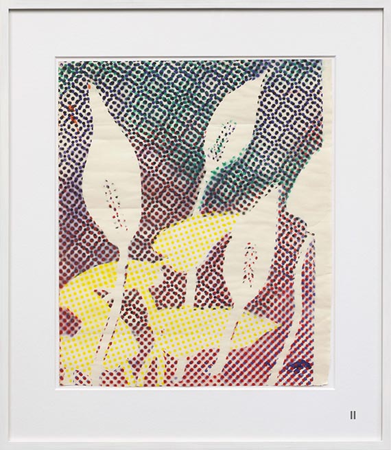 Sigmar Polke - Kallablüten (3-teilig) - Frame image