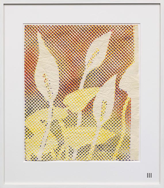 Sigmar Polke - Kallablüten (3-teilig) - Frame image
