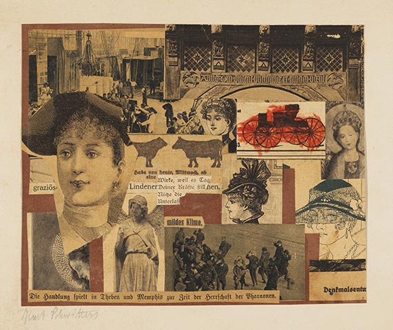 Kurt Schwitters - Ohne Titel (Die Handlung spielt in Theben)