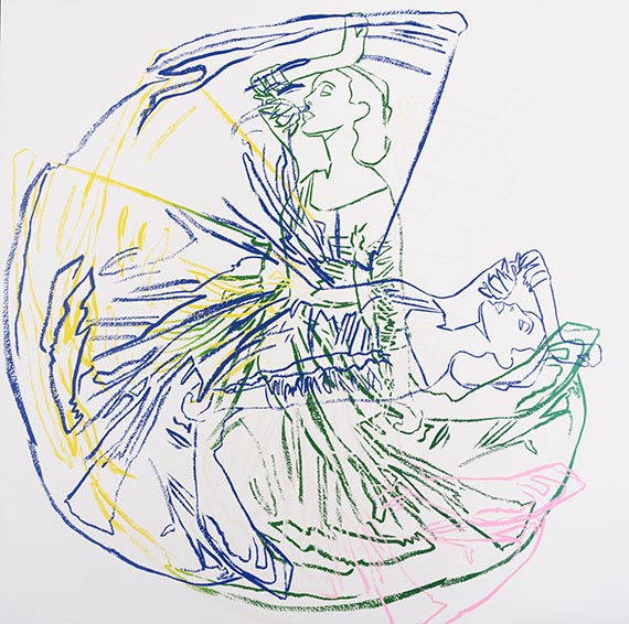 Warhol - Martha Graham: Letter to the World (The Kick)