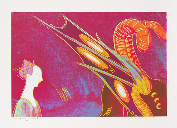 Andy Warhol - Details of Renaissance Paintings (Paolo Uccello, St. George and the Dragon, 1460) - 