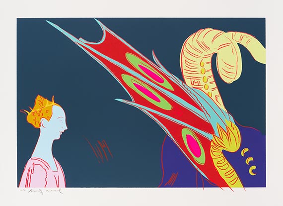 Andy Warhol - Details of Renaissance Paintings (Paolo Uccello, St. George and the Dragon, 1460) - 