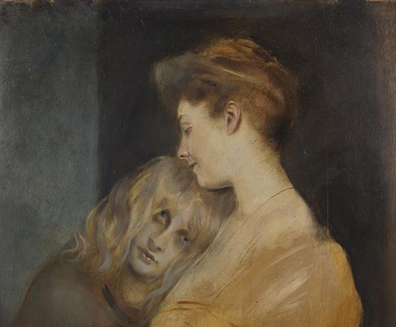 Lenbach - Lady Bateman mit Marion