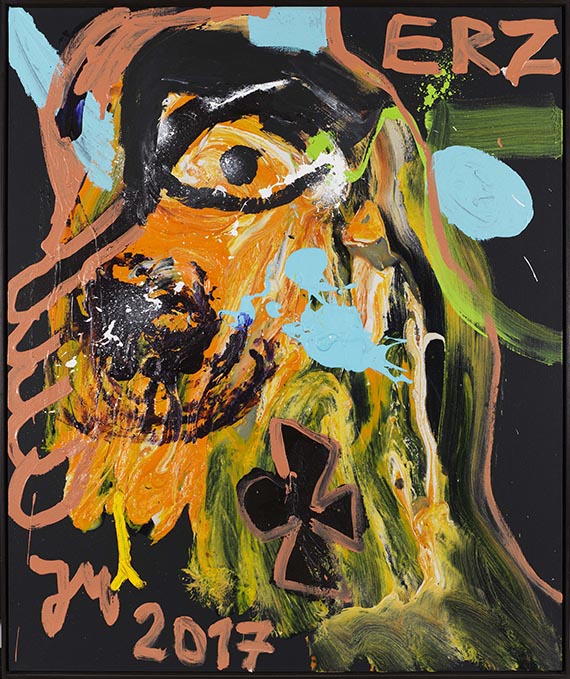 Jonathan Meese - SEHR BITTER - Frame image