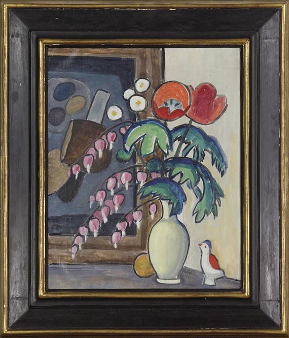 Gabriele Münter - Stillleben mit Sommerblumen - Frame image