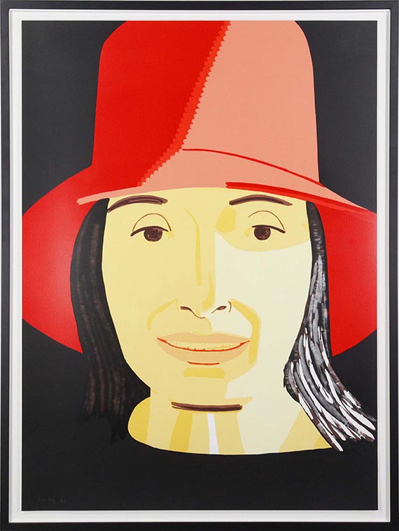Alex Katz - Red Hat Ada - Frame image