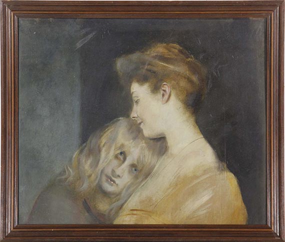 Lenbach - Lady Bateman mit Marion