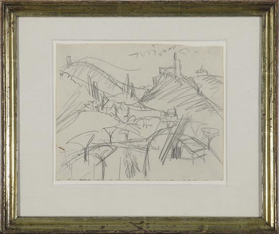 Ernst Ludwig Kirchner - Taunuslandschaft - Frame image