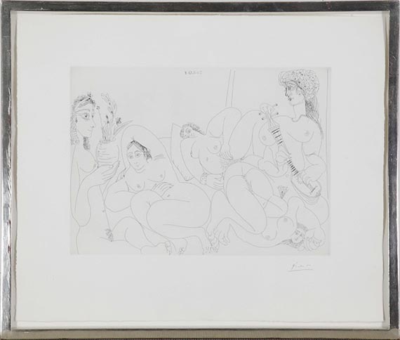 Pablo Picasso - Clin d - Frame image