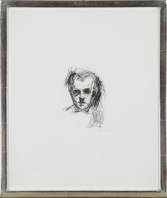 Max Beckmann - Kleines Selbstbildnis - Frame image