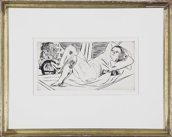 Max Beckmann - Siesta - Frame image