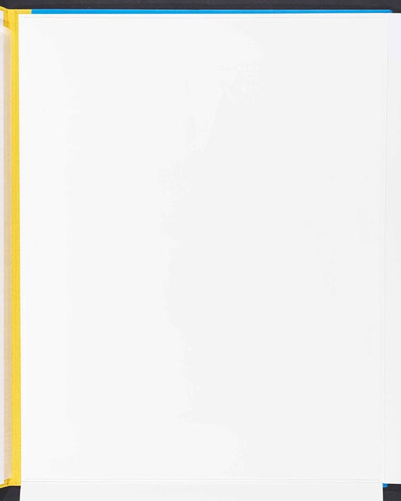 David Hockney - A Bigger Book. Art Edition No. 251–500. Untitled, 346 - Back side