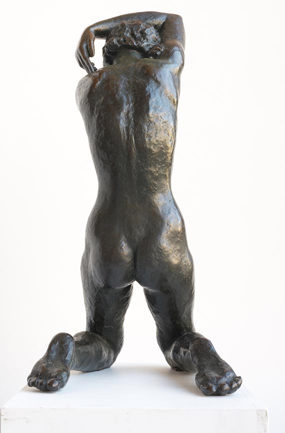Fritz Klimsch - Sturm - Back side