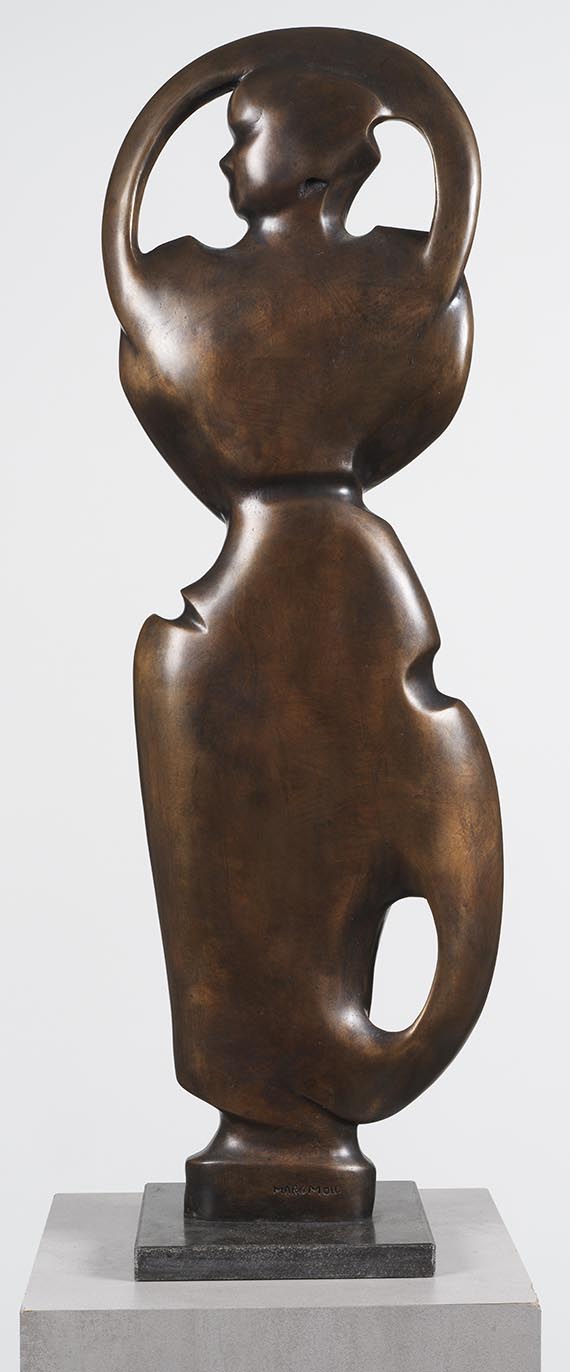 Margarete Moll - Aurora (Morgenröte) - Back side