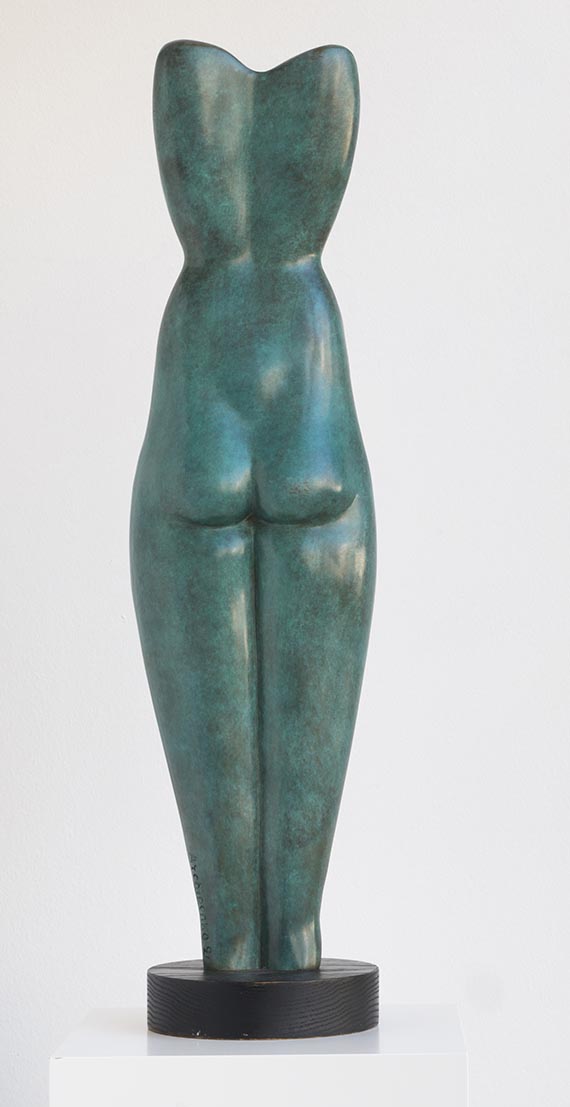 Alexander Archipenko - Symmetrischer Torso - Back side