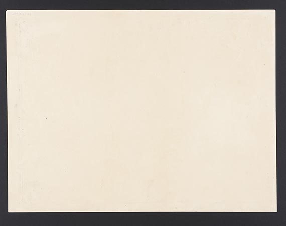 Rolf Nesch - Freihafenbrücke I - Back side