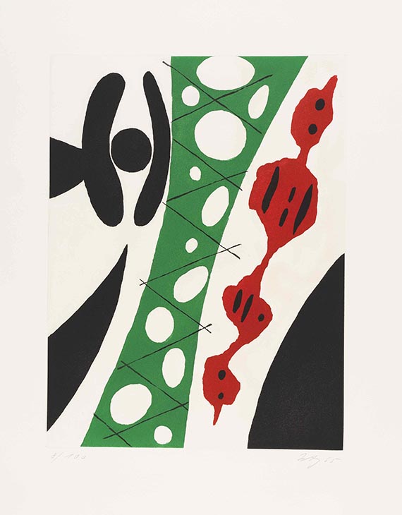 Ernst Wilhelm Nay - Sechs Aquatinten. Über den Menschen - 