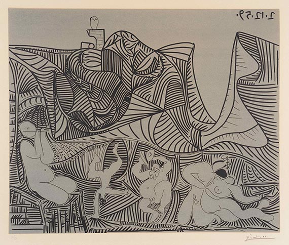Pablo Picasso - Bacchanale au Hibou