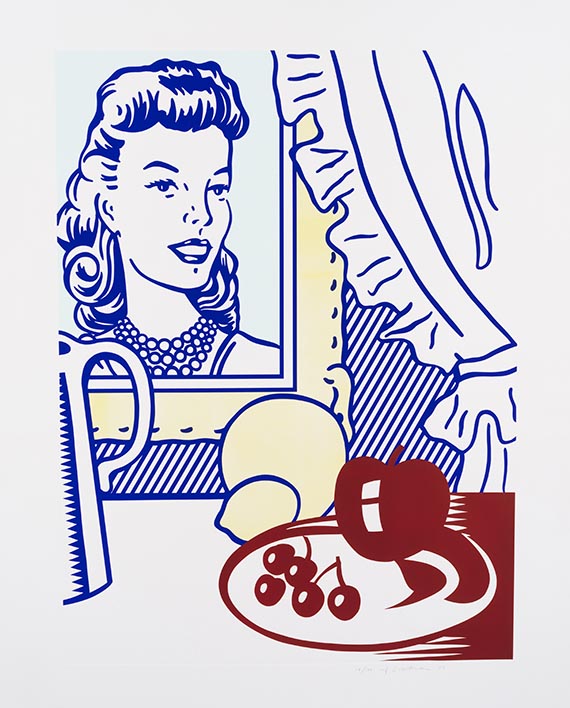 Roy Lichtenstein - Still Life with Portrait