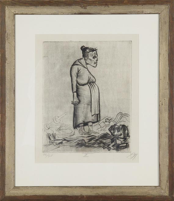 Otto Dix - Schwangerschaft - Frame image